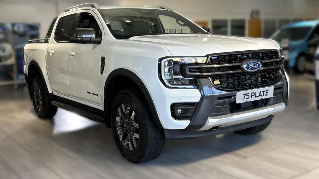 Ford Ranger Pick Up Dcab Wildtrak 2.3 Ecoboost Phev 281 White #2