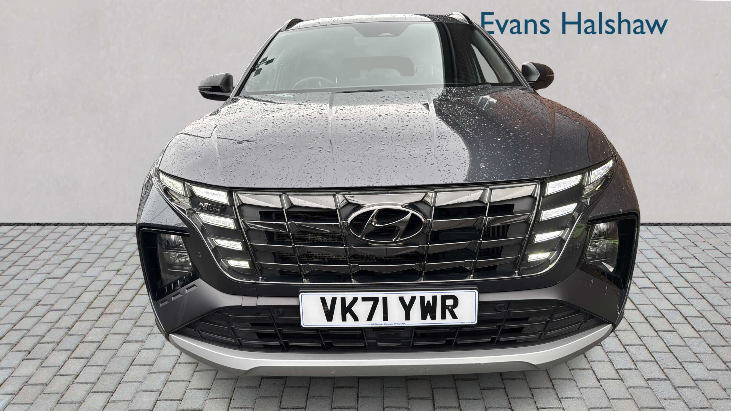 Hyundai Tucson 1.6 Tgdi Hybrid 230 N Line 2Wd 2021 VK71YWR Grey #4