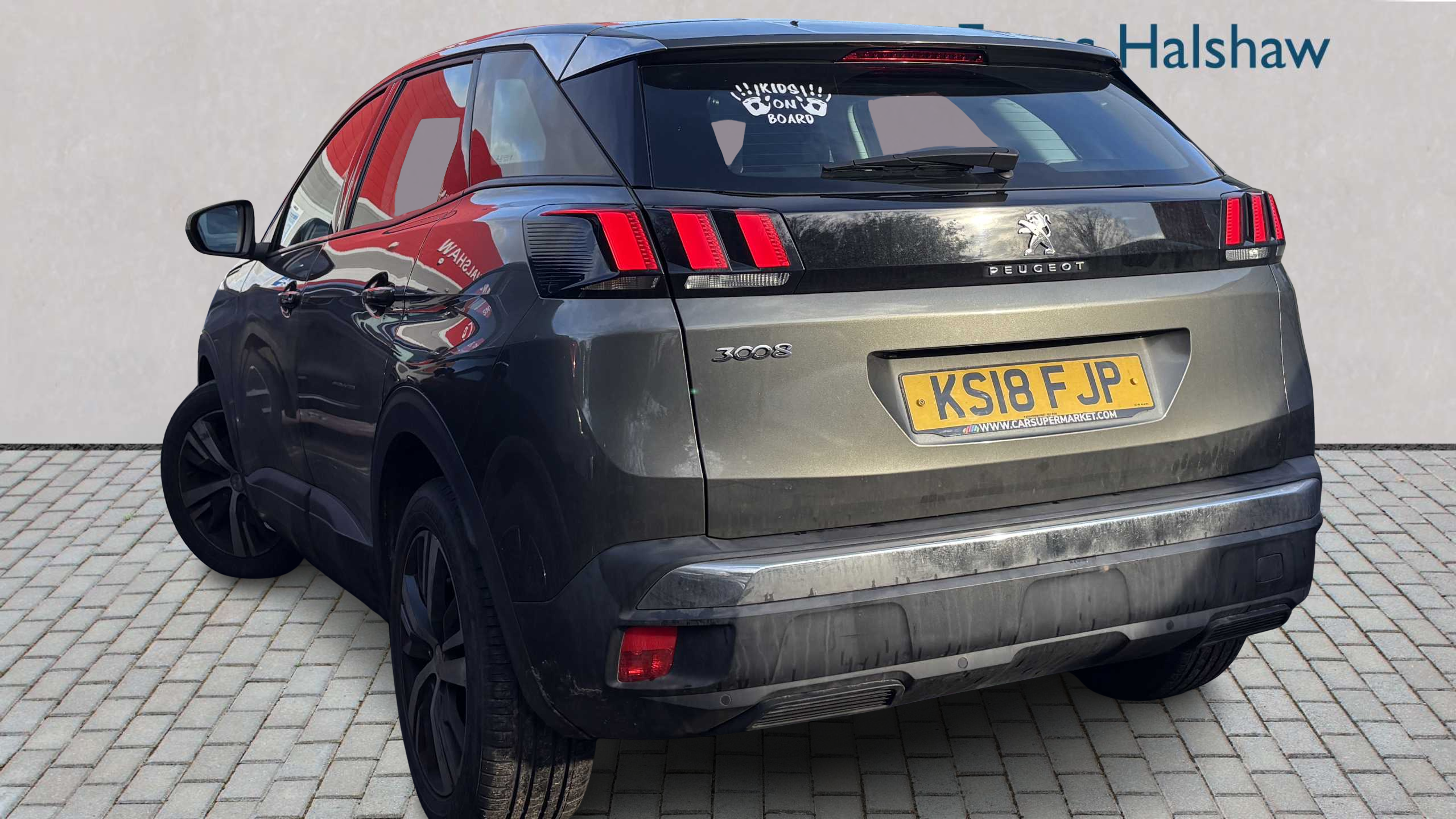 Peugeot 3008 1.2 Puretech Active 2018 KS18FJP Grey #2