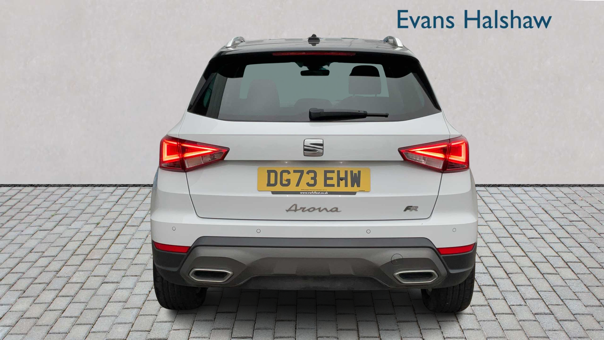 Seat Arona 1.0 Tsi 110 Fr 2023 DG73EHW White #5