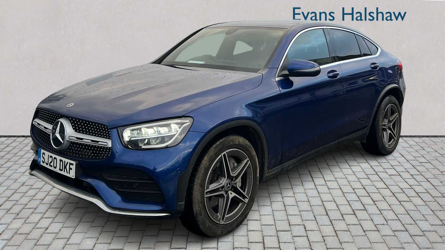 Mercedes-Benz GLC Class Glc 220D 4Matic Amg Line 9G-tronic 2020 SJ20DKF Blue #3