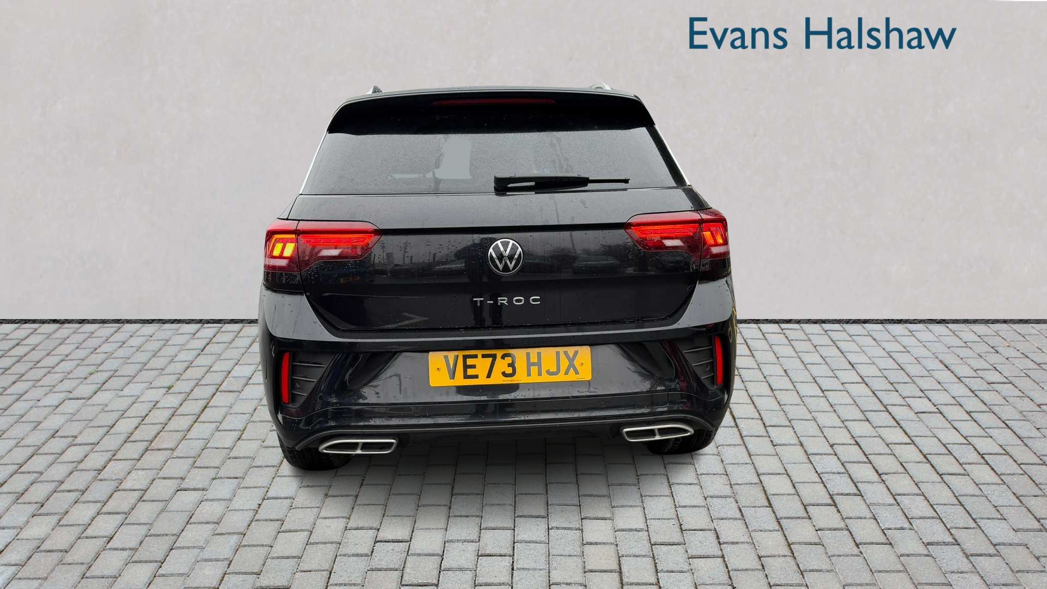 Volkswagen T-Roc 1.5 Tsi R-line 2024 VE73HJX Black #4
