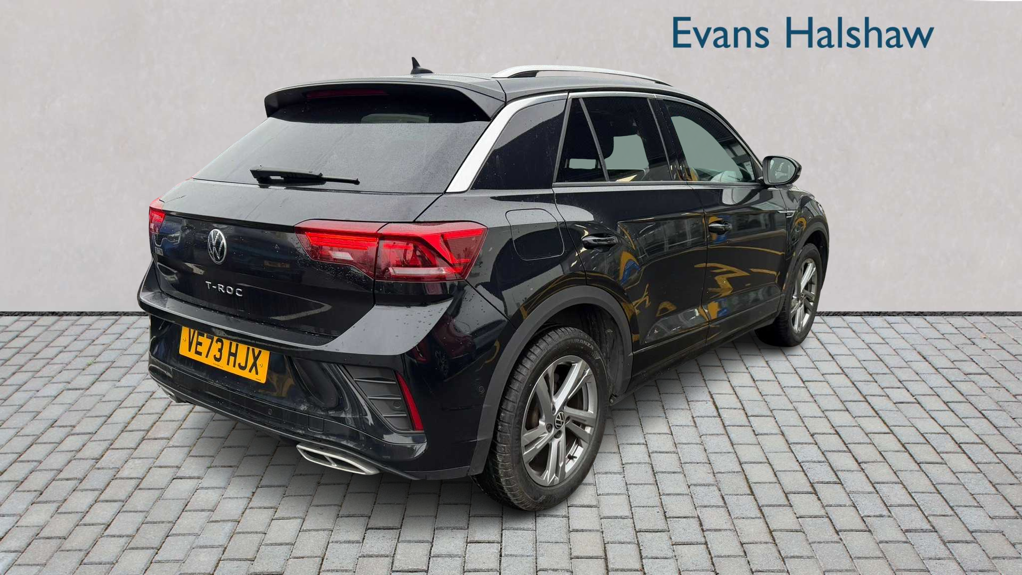 Volkswagen T-Roc 1.5 Tsi R-line 2024 VE73HJX Black #6
