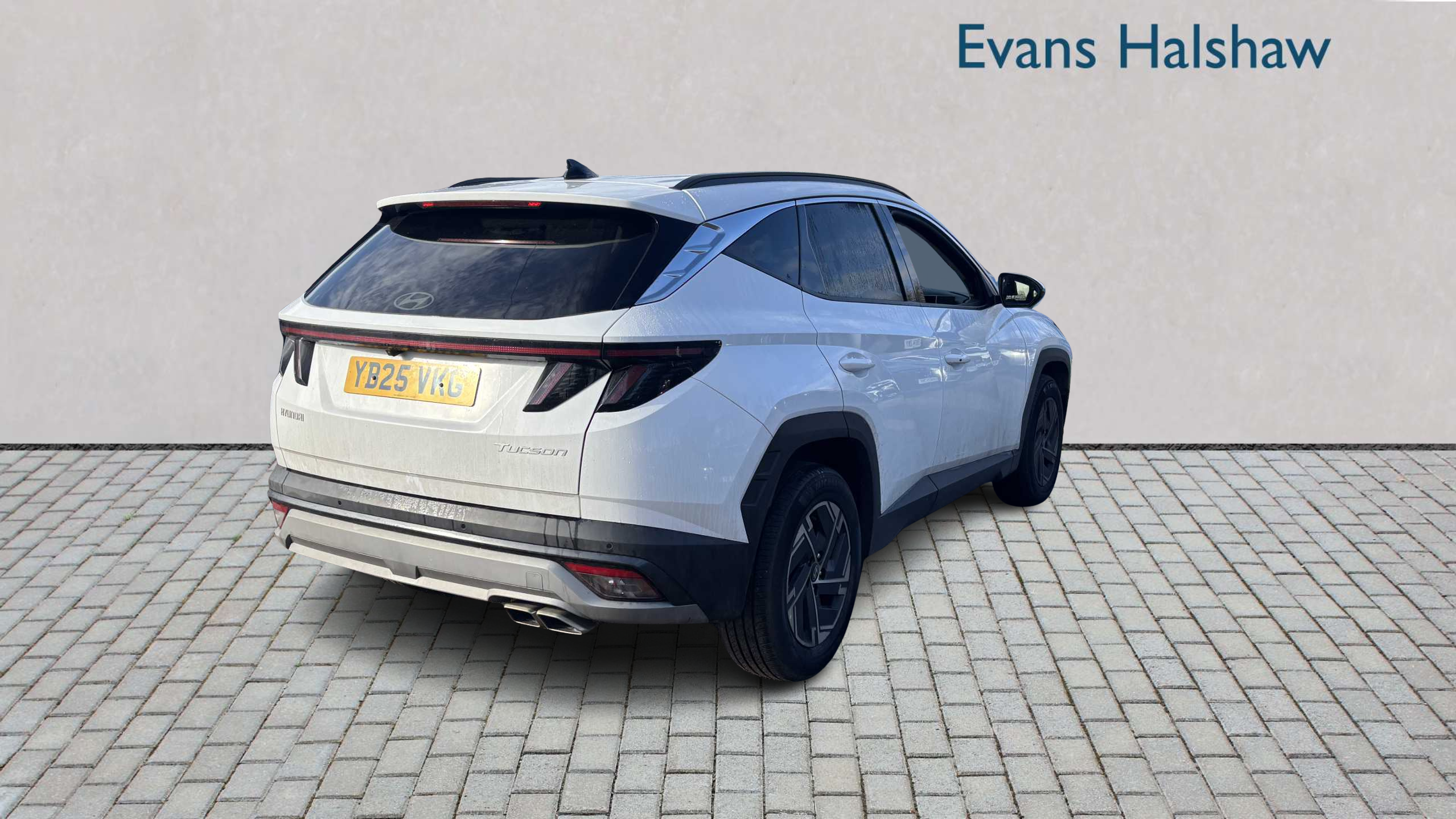 Hyundai Tucson 1.6T Advance 2025 YB25VKG White #3