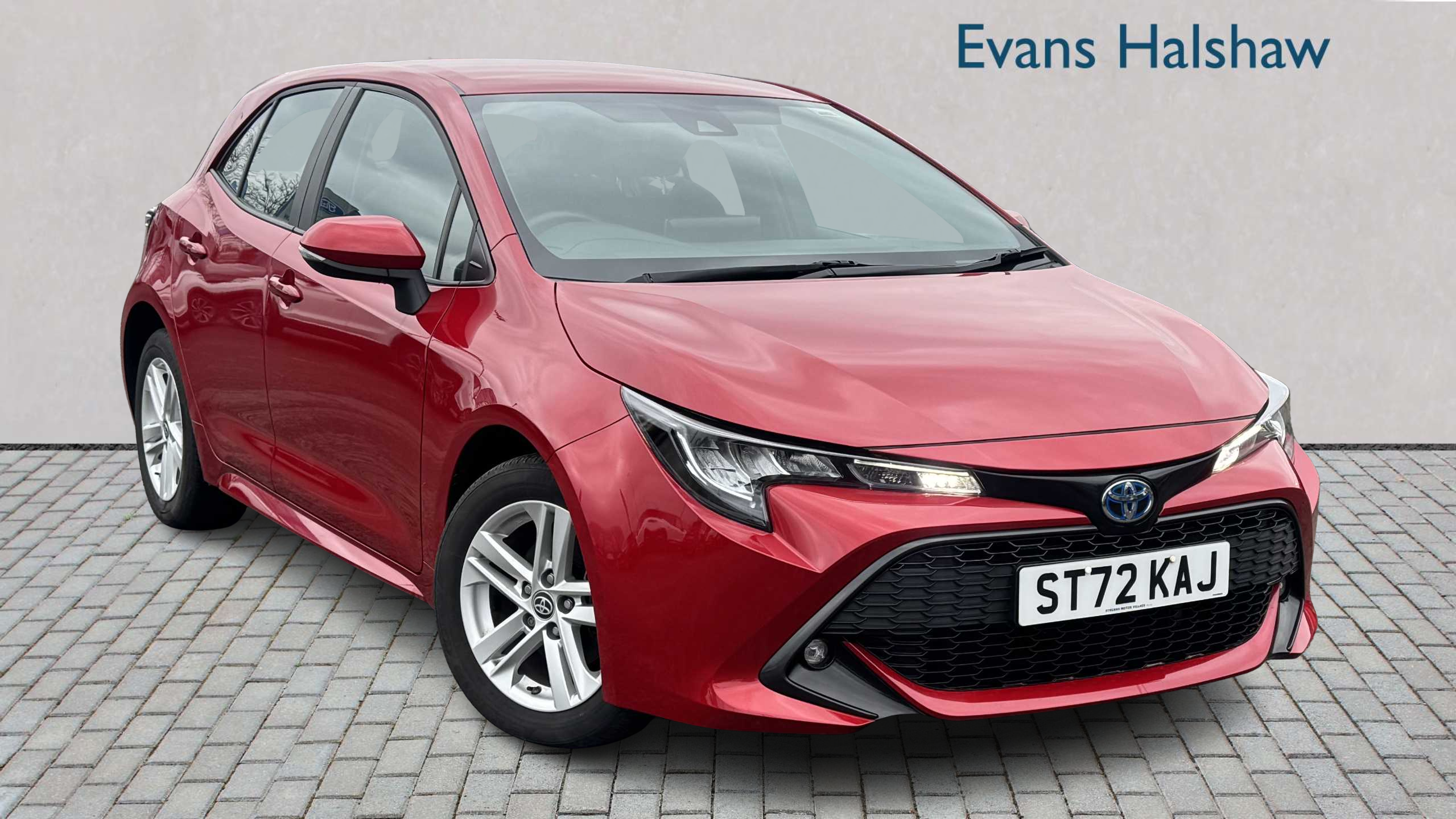 Toyota Corolla 1.8 Vvt-i Hybrid Icon Cvt 2022 Red