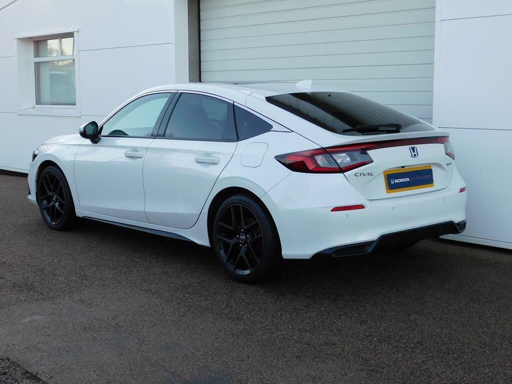 Honda Civic 2.0 H I-mmd Advance Ecvt Euro 6 Ss SW72OTG White #5