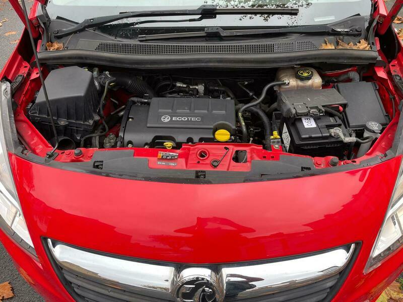 Vauxhall Meriva 1.4I Life Mpv Red #4