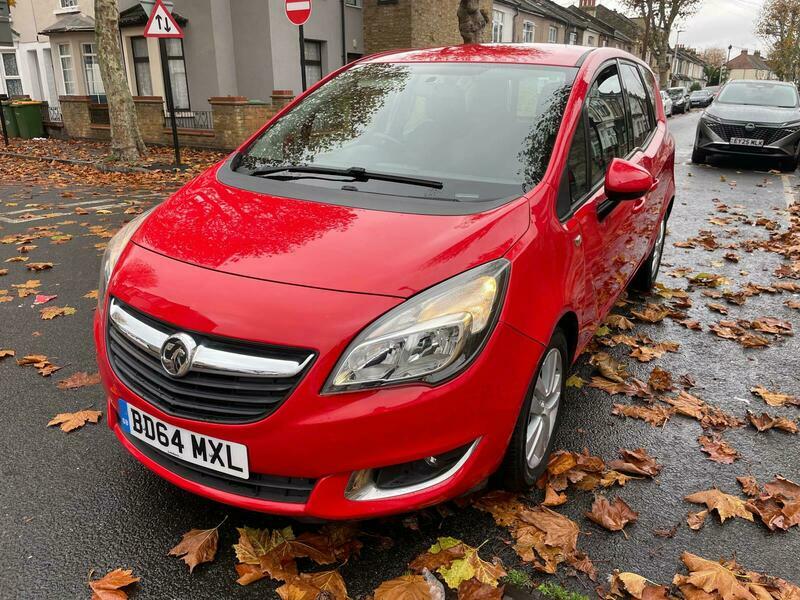 Vauxhall Meriva 1.4I Life Mpv Red #3