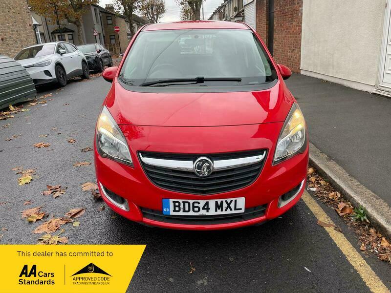 Vauxhall Meriva 1.4I Life Mpv Red #2