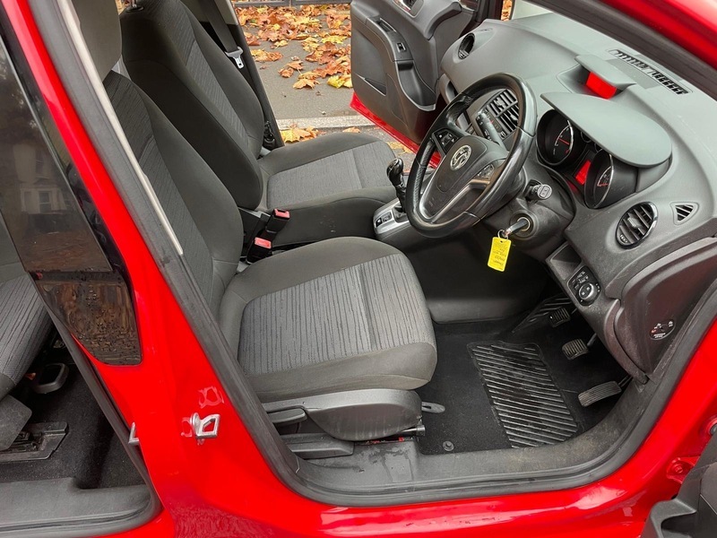 Vauxhall Meriva 1.4I Life Mpv Red #6