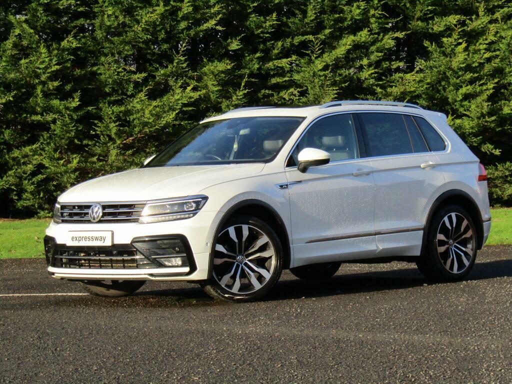 Volkswagen Tiguan 1.5 Tsi Evo R-line Dsg Euro 6 S S White #4