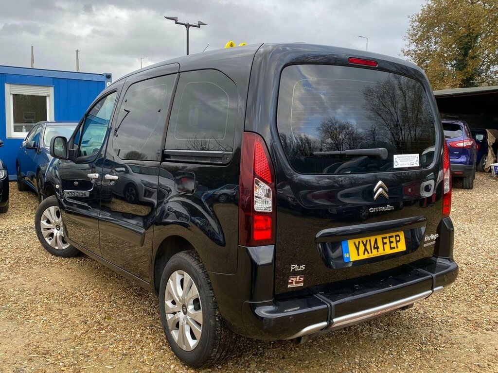 Citroen Berlingo Mpv 1.6 Hdi Plus Multispace Mpv Euro 5 20141 YX14FEP Black #4