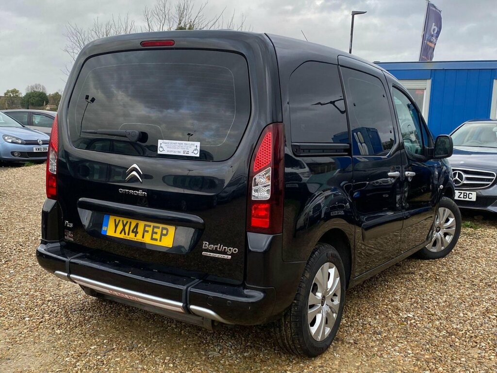 Citroen Berlingo Mpv 1.6 Hdi Plus Multispace Mpv Euro 5 20141 YX14FEP Black #3