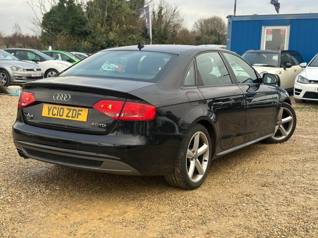 Audi A4 Saloon 2.0 Tdi Executive S Line Euro 4 20101 Black #3
