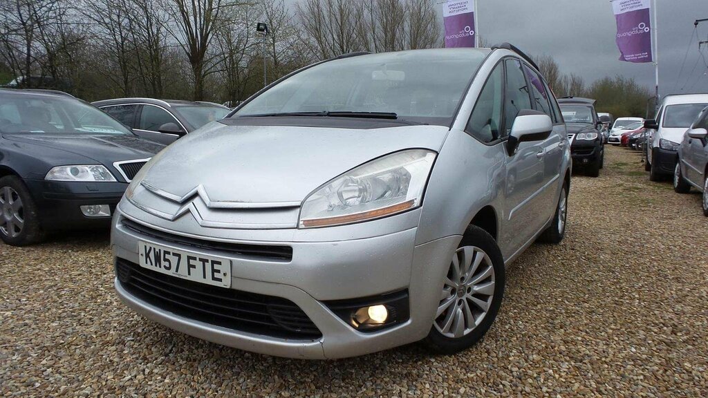Citroen Grand C4 Picasso Mpv 1.6 Hdi Vtr Euro 4 200857 Silver #2