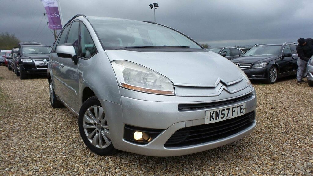 Citroen Grand C4 Picasso Mpv 1.6 Hdi Vtr Euro 4 200857 Silver