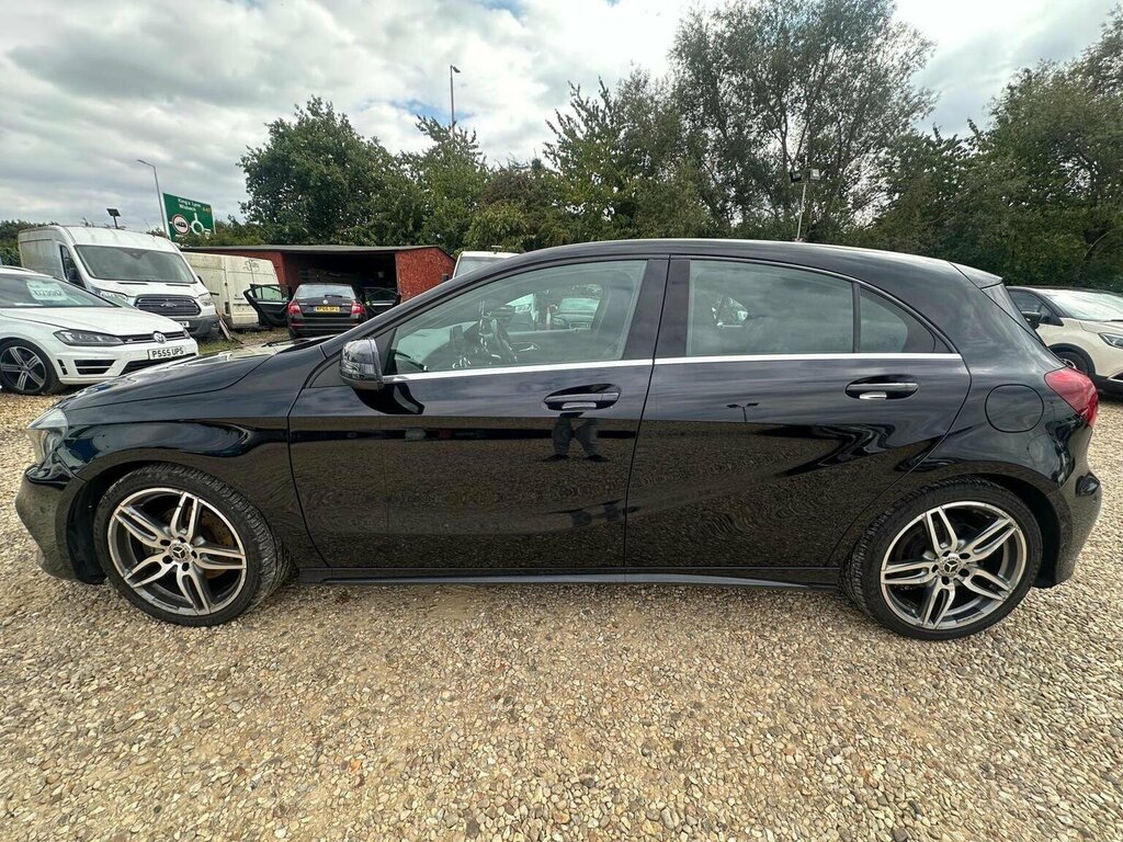 Mercedes-Benz A Class Hatchback 1.5 A180d Amg Line Executive Euro 6 S AJ67NWM Black #6