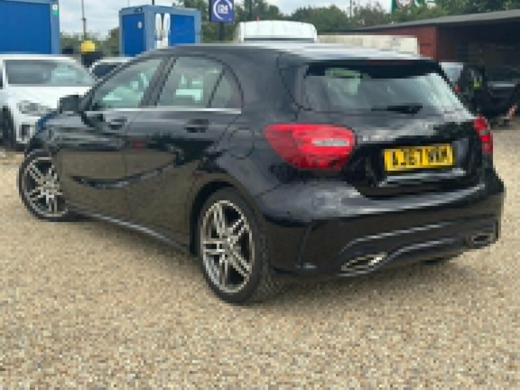 Mercedes-Benz A Class Hatchback 1.5 A180d Amg Line Executive Euro 6 S AJ67NWM Black #4