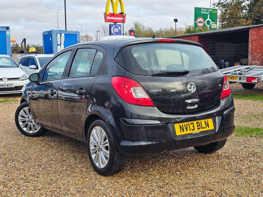 Vauxhall Corsa Hatchback 1.4 16V Se Euro 5 201313 NV13BLN Black #4