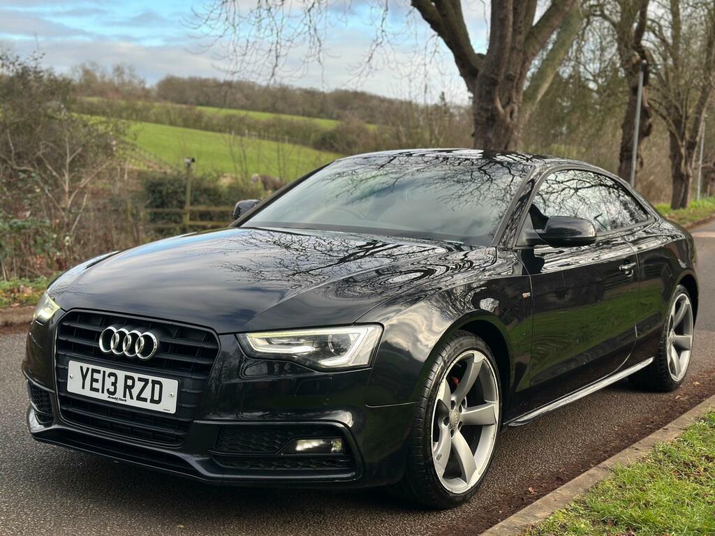 Audi A5 2.0 Tdi Black Edition Euro 5 Ss YE13RZD Black #4