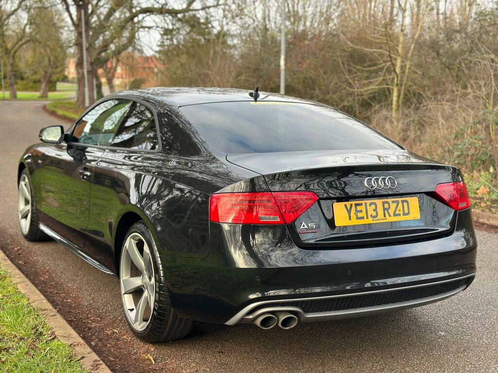 Audi A5 2.0 Tdi Black Edition Euro 5 Ss YE13RZD Black #3