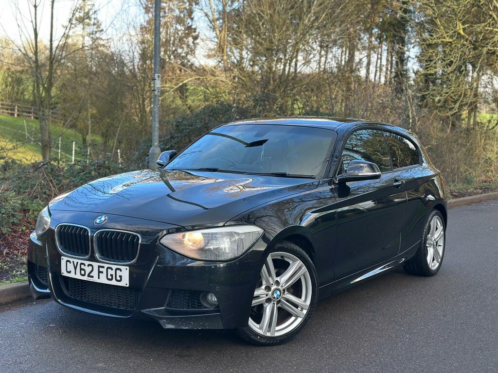 BMW 1 Series 2.0 118D M Sport Euro 5 Ss CY62FGG Black #2
