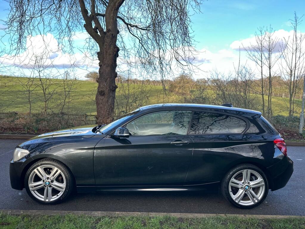 BMW 1 Series 2.0 118D M Sport Euro 5 Ss CY62FGG Black #3