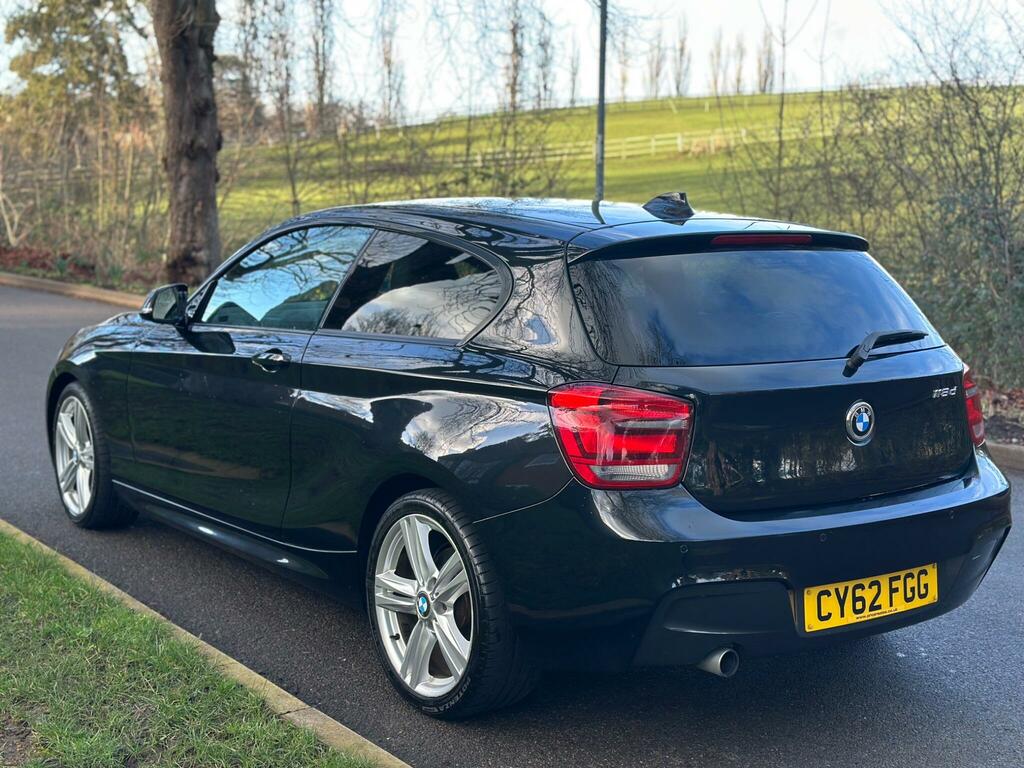 BMW 1 Series 2.0 118D M Sport Euro 5 Ss CY62FGG Black #4