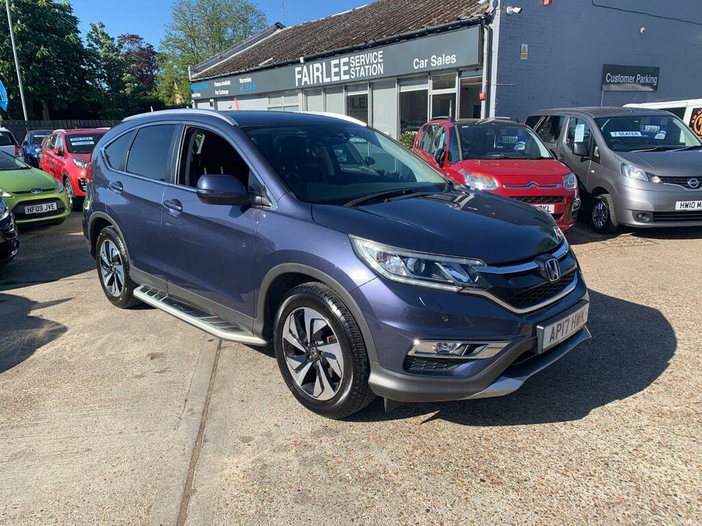 Honda Cr-V Suv 1.6 I-dtec Sr 2017 AP17HWK Blue #2