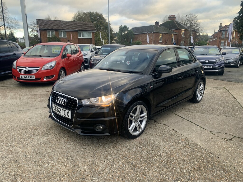 Audi A1 Hatchback 1.4 Tfsi S Line 2013 OE62TDX Black #4