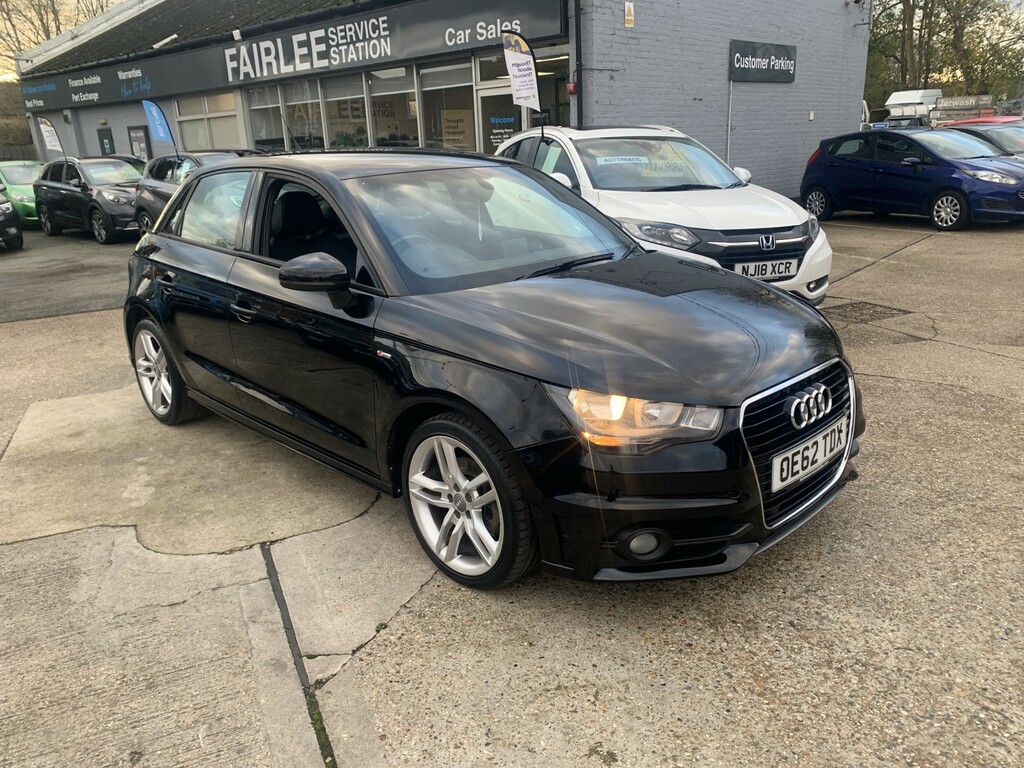 Audi A1 Hatchback 1.4 Tfsi S Line 2013 OE62TDX Black #2