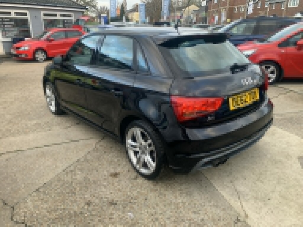 Audi A1 Hatchback 1.4 Tfsi S Line 2013 OE62TDX Black #6