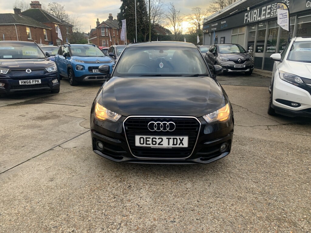 Audi A1 Hatchback 1.4 Tfsi S Line 2013 OE62TDX Black #3