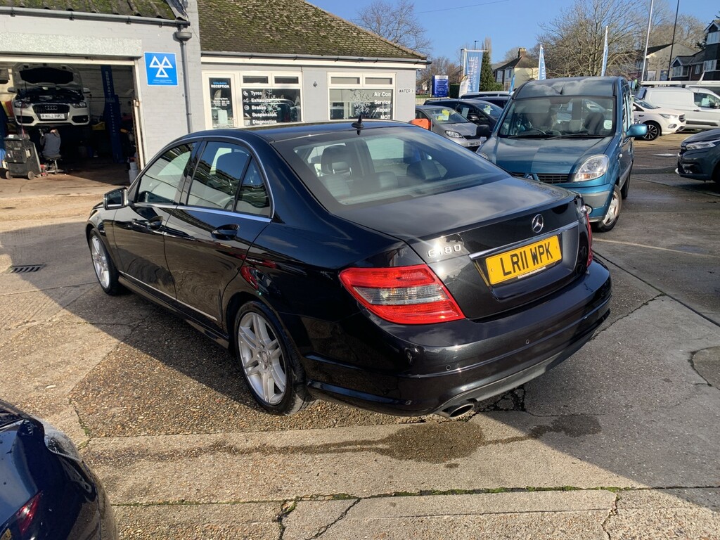 Mercedes-Benz C Class Saloon 1.8 C180 Blueefficiency Sport 2011 Black #6