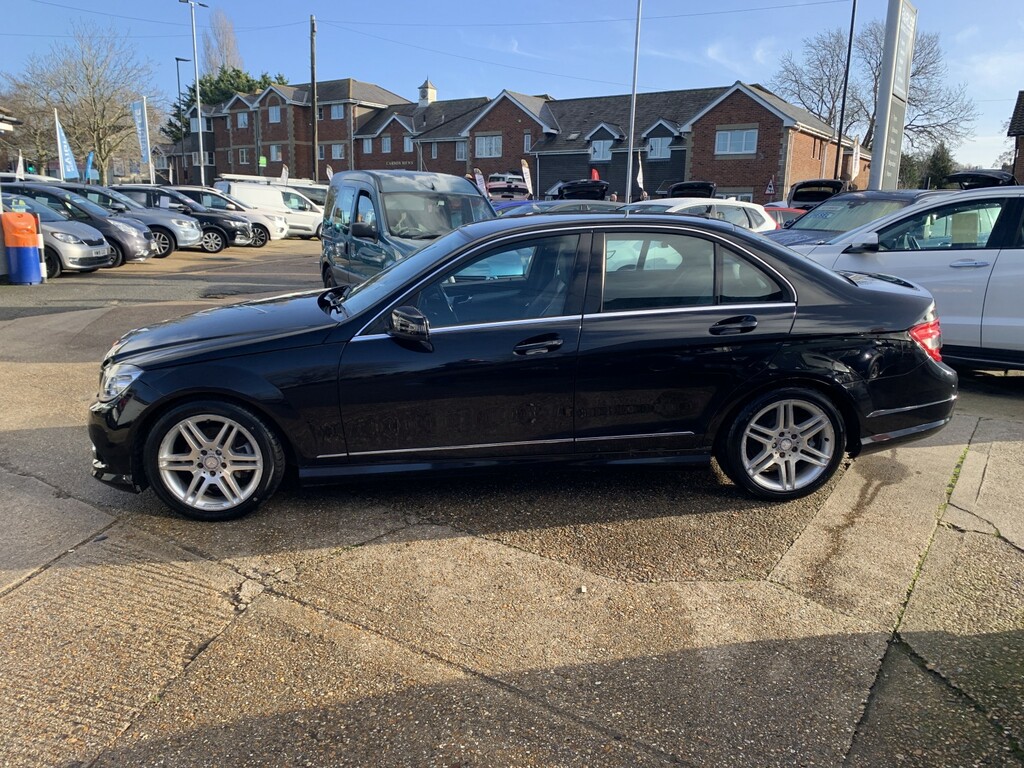 Mercedes-Benz C Class Saloon 1.8 C180 Blueefficiency Sport 2011 Black #5