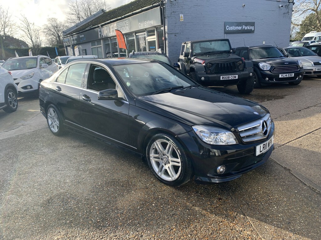 Mercedes-Benz C Class Saloon 1.8 C180 Blueefficiency Sport 2011 Black #2