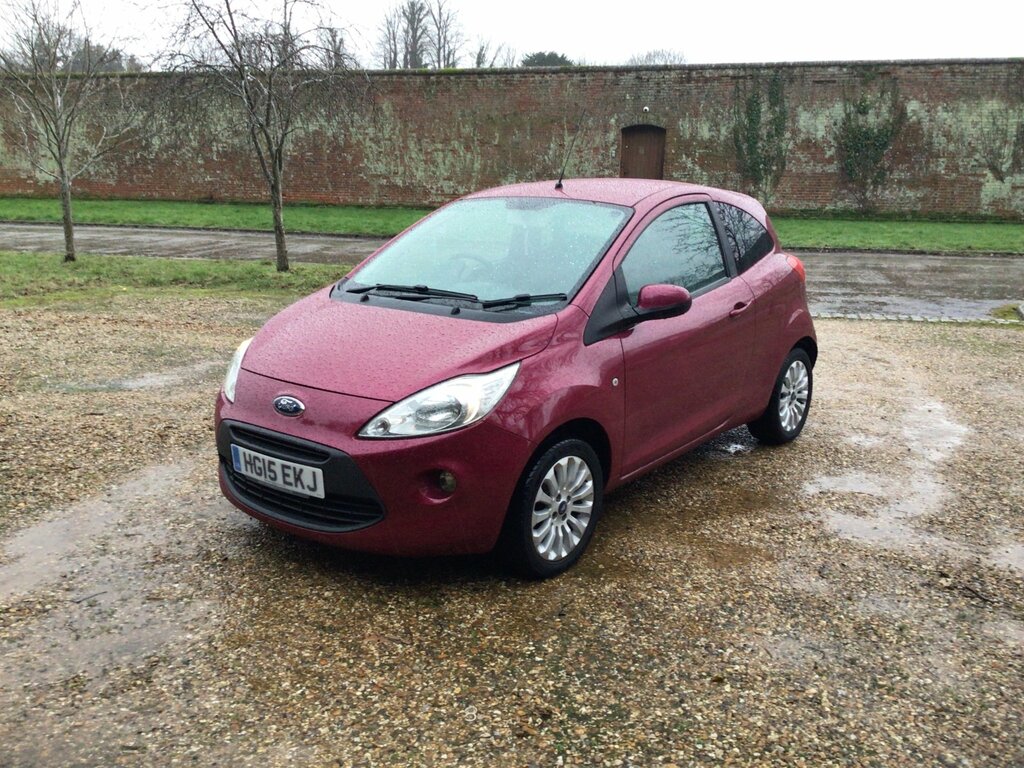 Ford KA 1.2 Zetec Hatchback Euro 5 Ss HG15EKJ Red #5