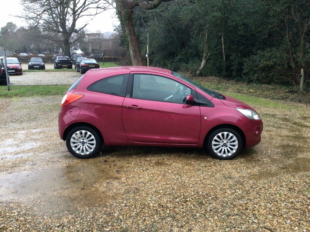 Ford KA 1.2 Zetec Hatchback Euro 5 Ss HG15EKJ Red #3