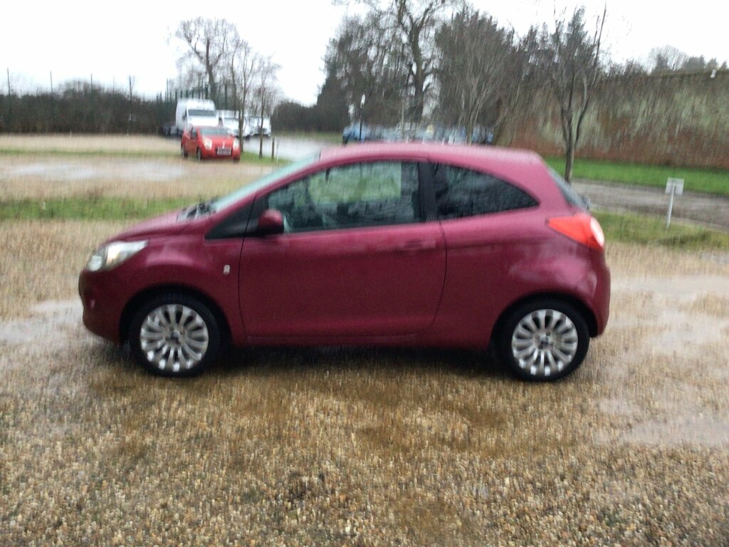 Ford KA 1.2 Zetec Hatchback Euro 5 Ss HG15EKJ Red #6