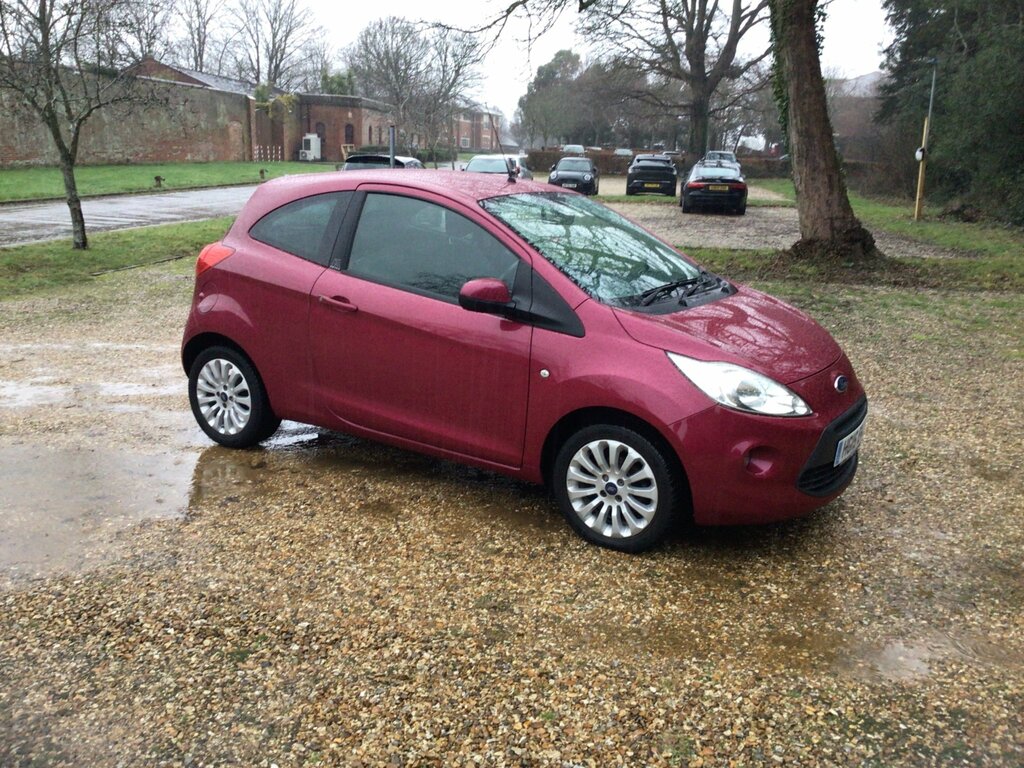 Ford KA 1.2 Zetec Hatchback Euro 5 Ss HG15EKJ Red #2