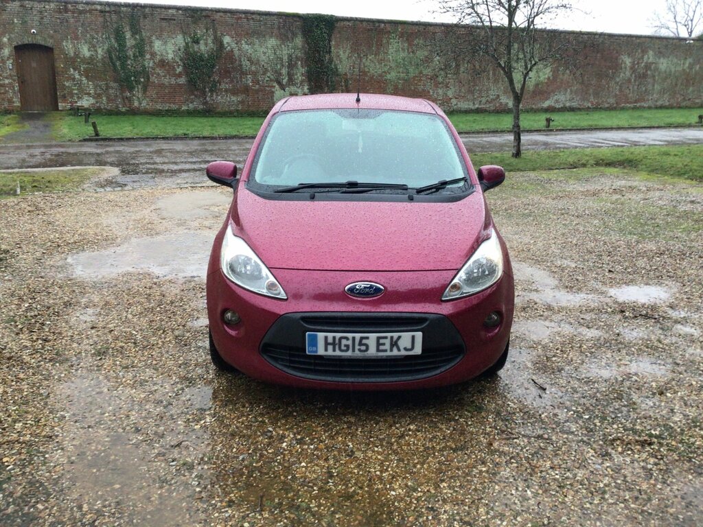 Ford KA 1.2 Zetec Hatchback Euro 5 Ss HG15EKJ Red #4