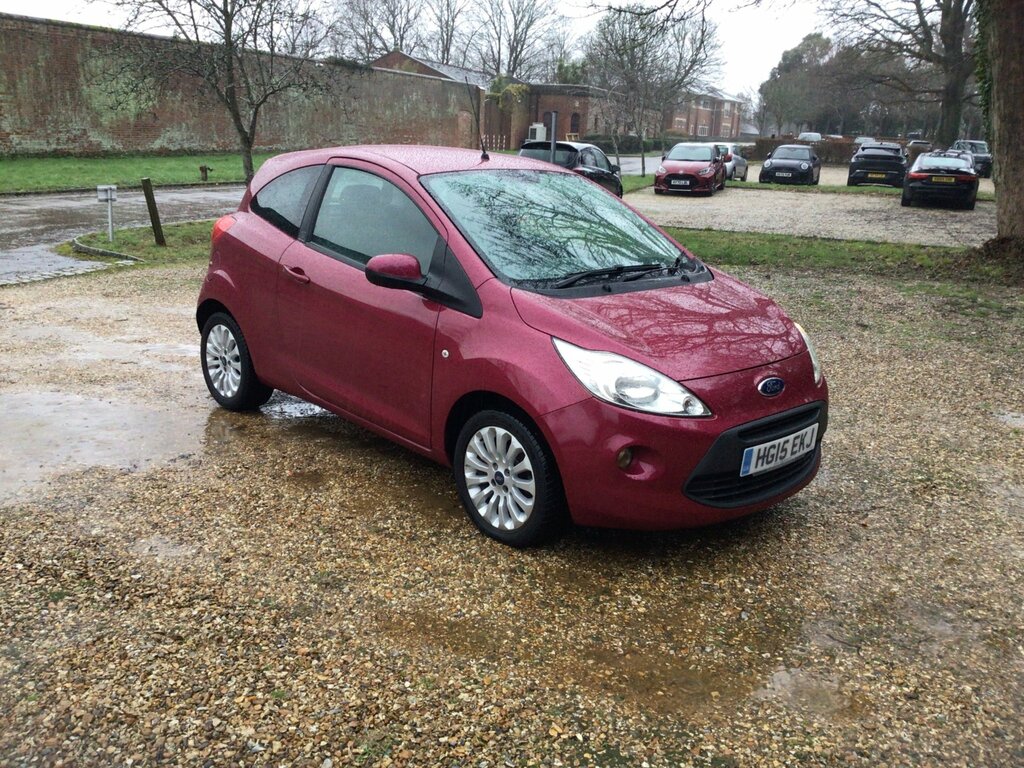 Ford KA 1.2 Zetec Hatchback Euro 5 Ss Red
