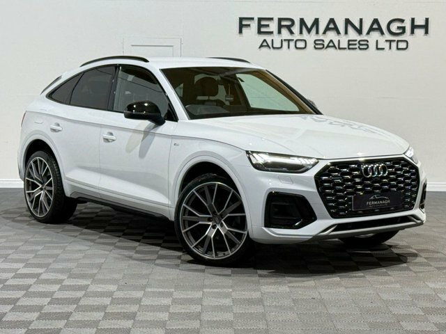 Audi Q5 2.0 Tdi 40 S Line Sportback S Tronic Qu White
