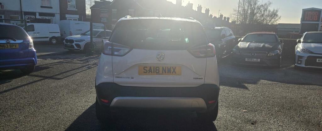 Vauxhall Crossland X 1.2 Turbo Gpf Elite Suv SA18NWX White #5