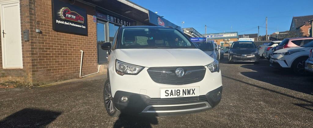 Vauxhall Crossland X 1.2 Turbo Gpf Elite Suv SA18NWX White #2
