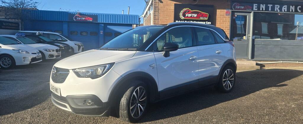 Vauxhall Crossland X 1.2 Turbo Gpf Elite Suv SA18NWX White #3