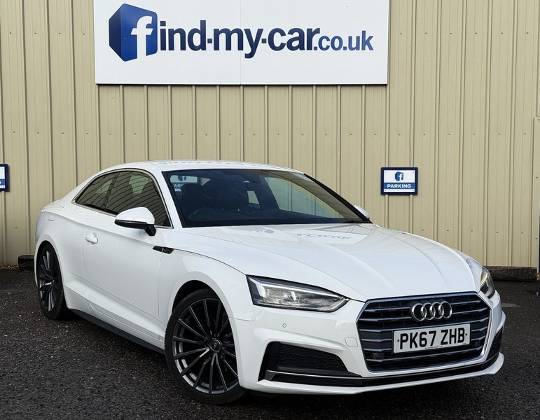 Audi A5 Tfsi S Line White