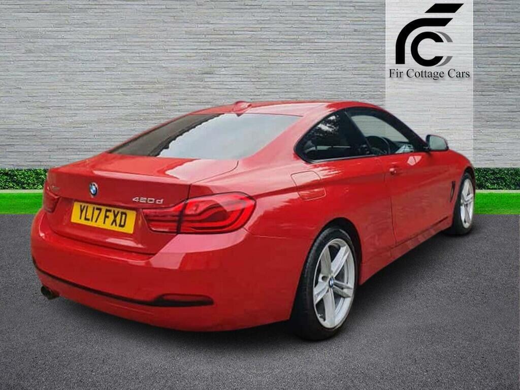 BMW 4 Series Gran Coupe Coupe 2.0 420D Sport Xdrive Euro 6 Ss YL17FXD Red #6