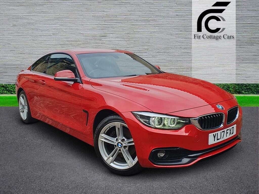 BMW 4 Series Gran Coupe Coupe 2.0 420D Sport Xdrive Euro 6 Ss Red