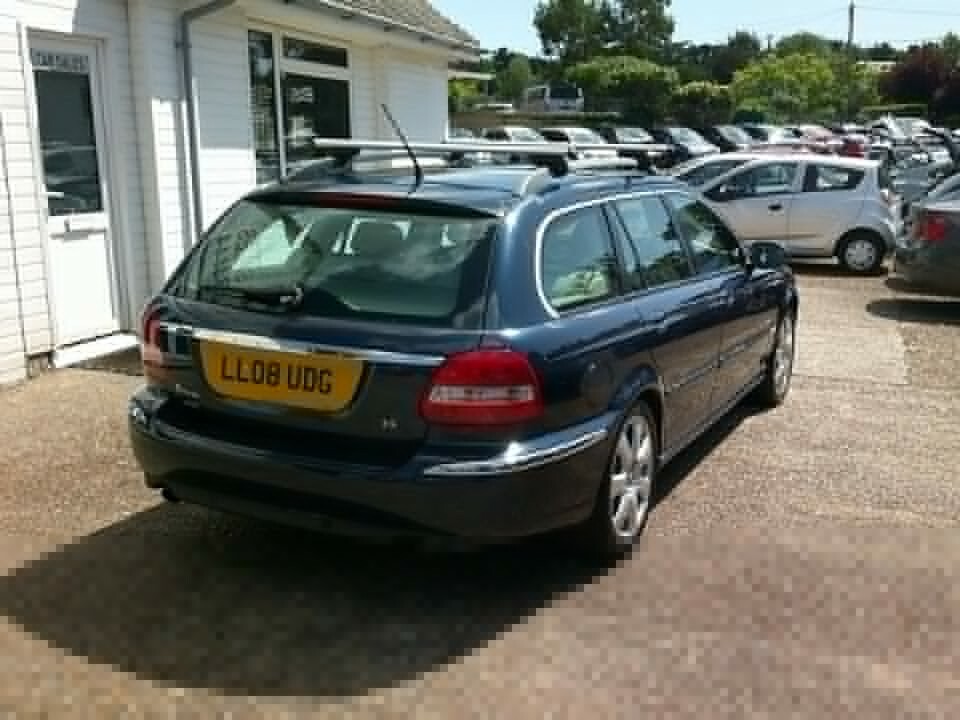 Jaguar X-Type Estate 2.5 V6 Se 2008 Blue #2